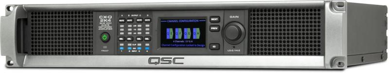 4-Channel 500W/CH Q-SYS networ