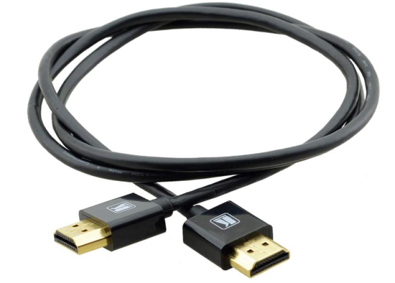 Slim High Speed HDMI Cable wit