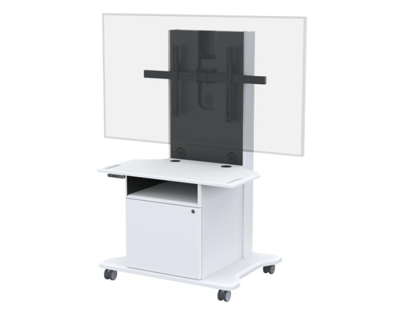 Electric Lift Mobile Cart with