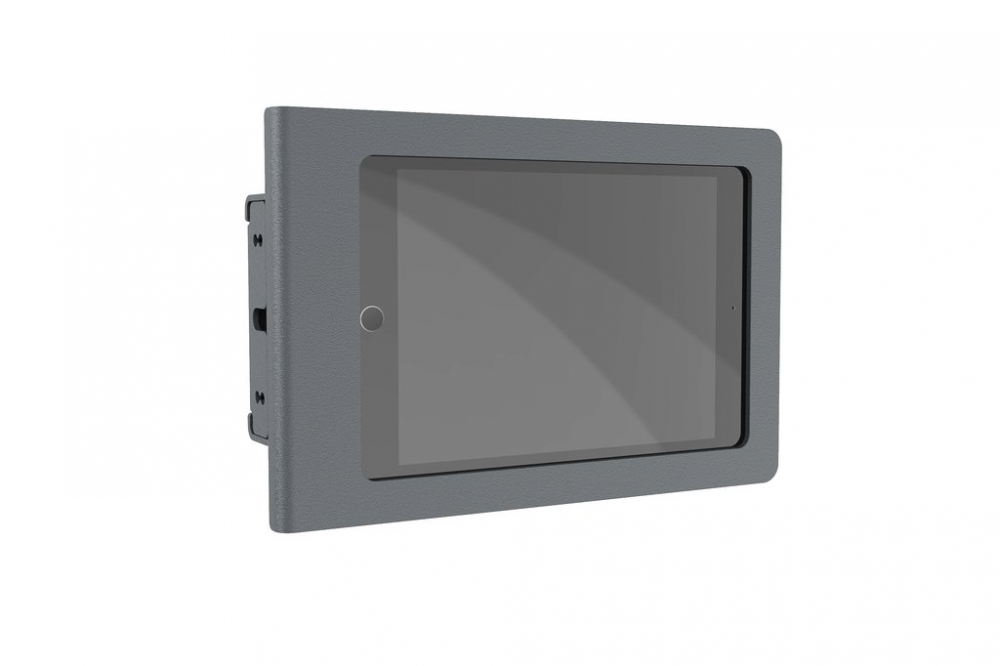 ProAVTechStore Heckler Room Scheduling Side Mount for iPad 10.2-inch 7th and 8th Generation - Black Grey Heckler Video Conference - Accessory