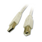 C2G 13172 6.6ft USB 2.0 A/B Cable, White