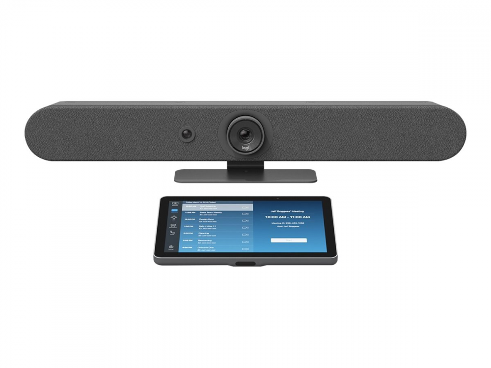 ProAVTechStore Logitech Rally Bar Mini + Tap IP Bundle Logitech Video Conference - Huddle Rooms / Small Conference